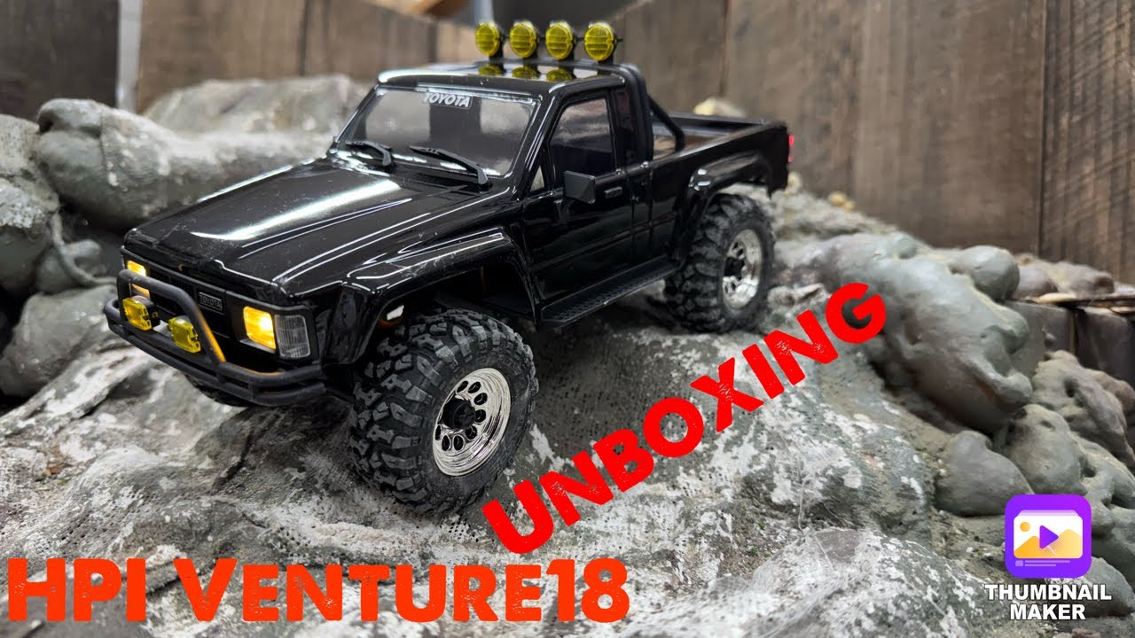Hpi Venture18 - Unboxing - Thoughts - First Drive