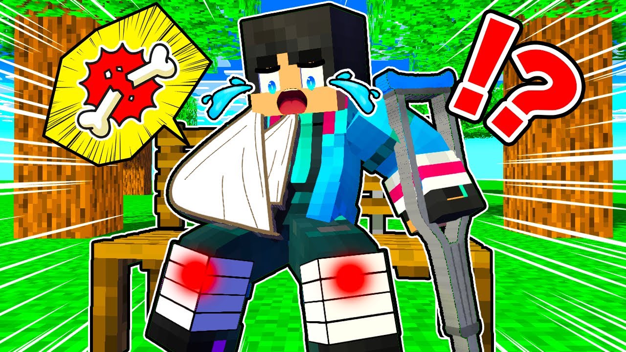 骨がバキバキに折れたすまない先生？？？？？？【 マイクラ / マインクラフト 】