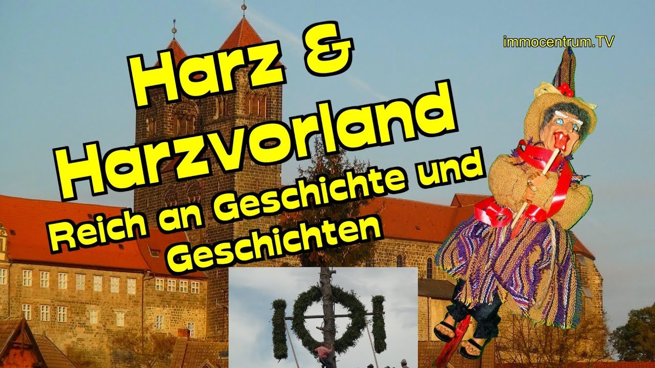 HARZ ! Harz & Harzvorland per Video🌲Geschichte 🏰Geschichten🌄Video🌲🍄Der zentrale Urlaubsort🏰🦅 😃 Hexen