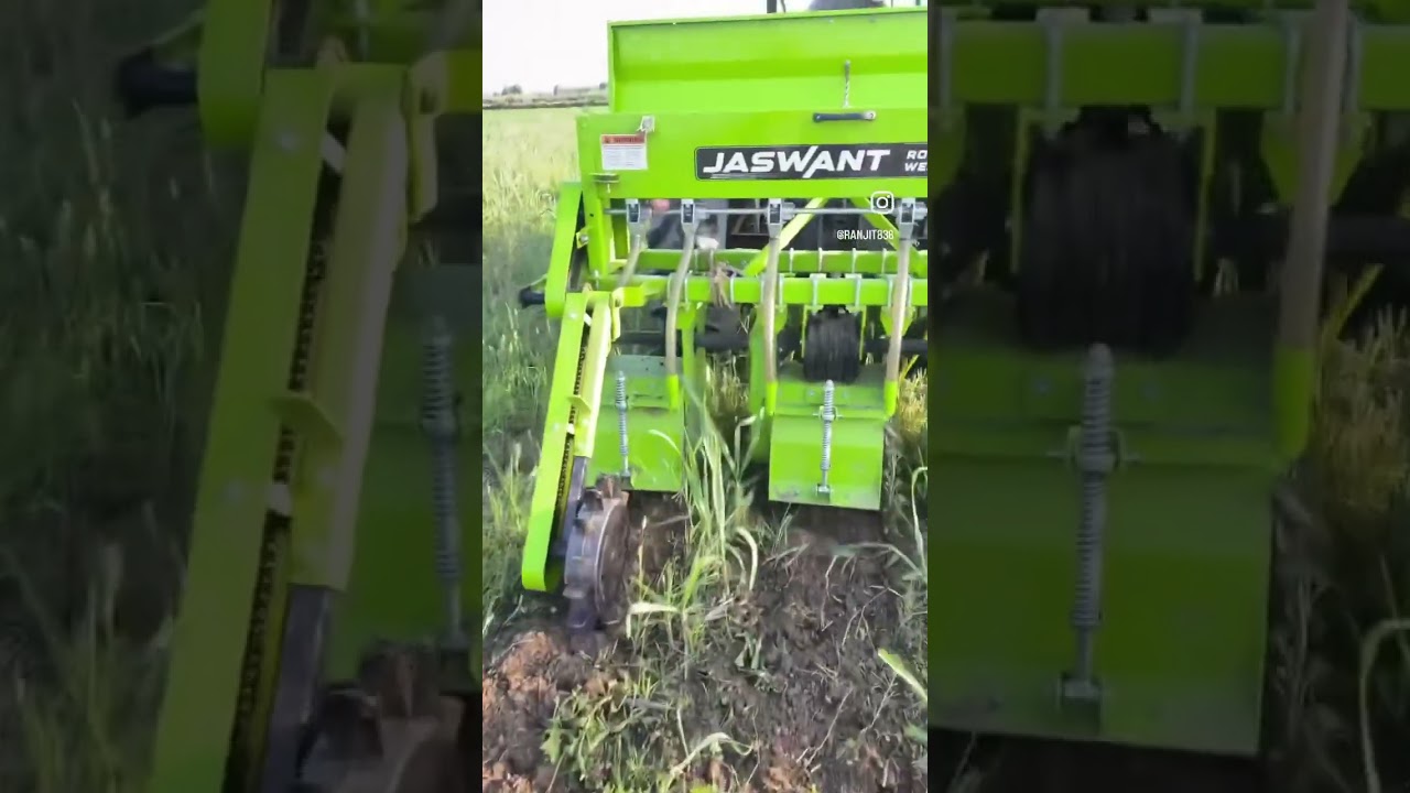 Sugarcane weeder jaswant wala da good work