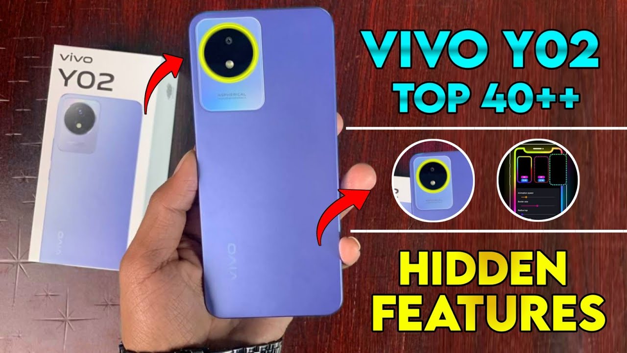 Vivo Y02 Top 40++ Hidden Features | Vivo Y02 Tips & Tricks | Vivo Y02