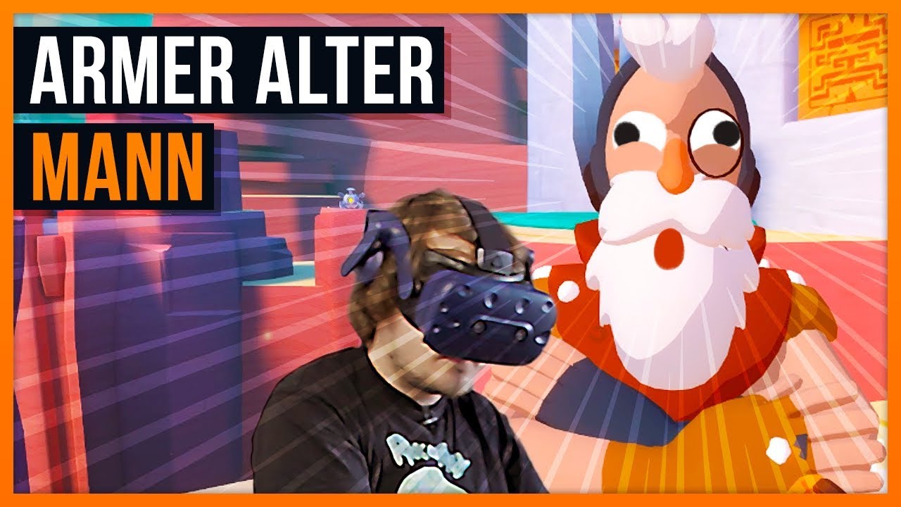 Alten Männern in den Schritt greifen - Windlands 2 VR