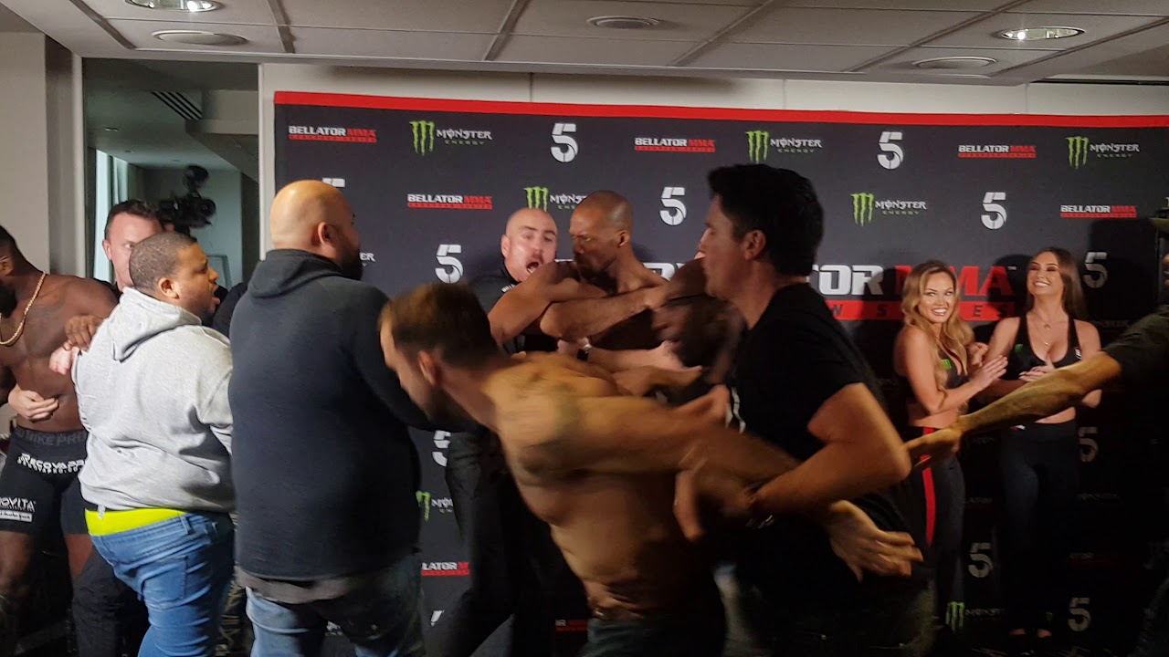 IT KICKS OFF! Fabian Edwards vs Michael Shipman & MVP | BELLATOR weigh in