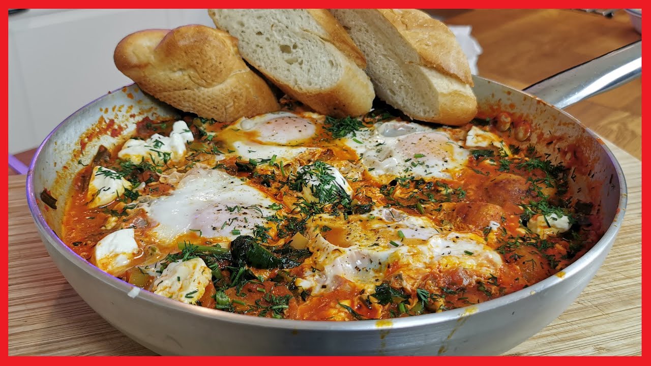 Cartofi Noi cu Sos de Rosii, Branza de Oaie si Leurda - Home Cooking - Florin Arvunescu