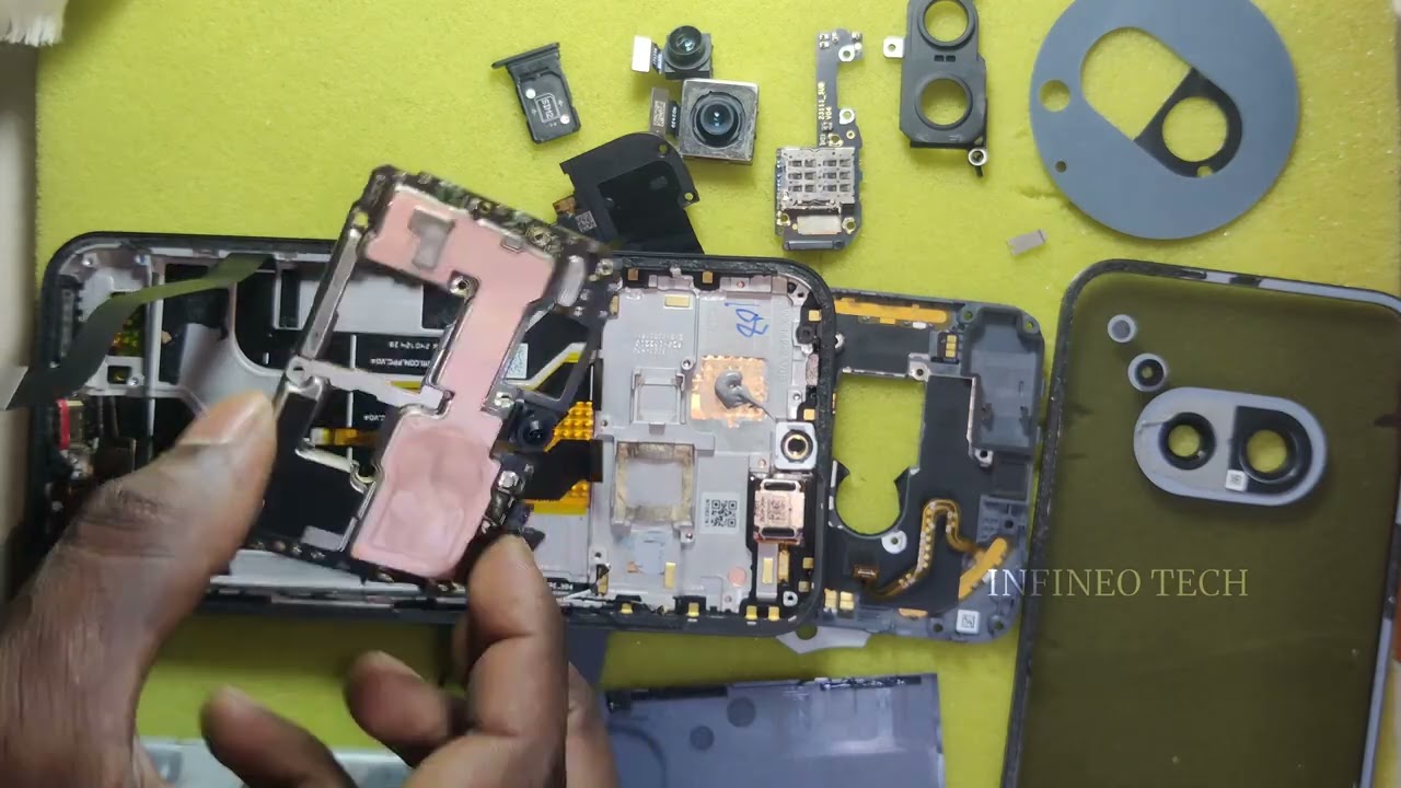 Nothing Phone 2a Inside Look 👀 | Teardown, Repair & Reassembly | Infinineo Tech