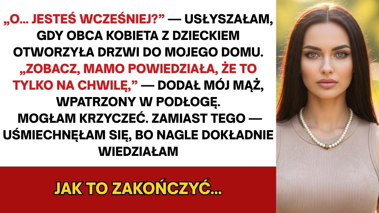 Kiedy wróciliśmy z wakacji z mężem, nieznajomy otworzył nam drzwi — a moja teściowa już miała plany…