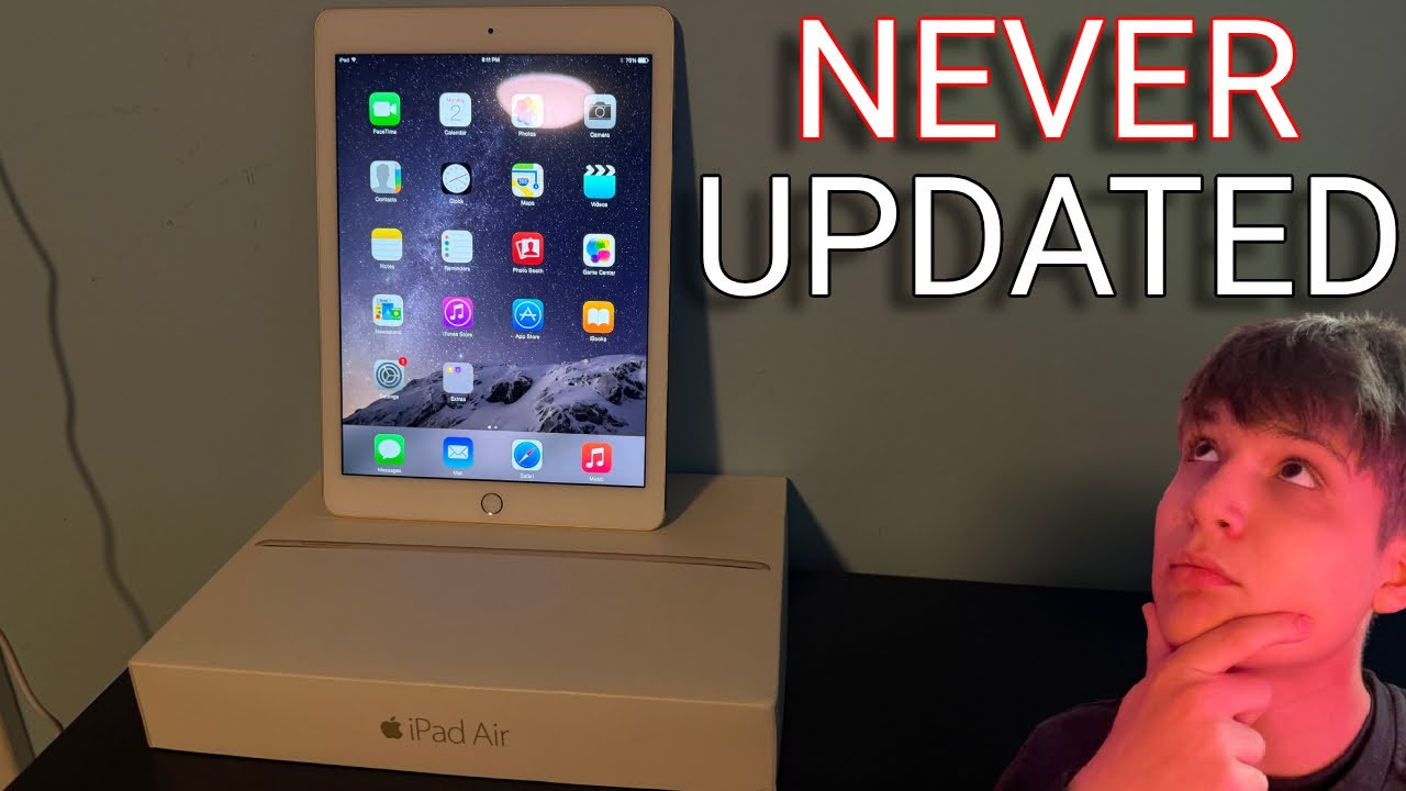 Unboxing a OPEN BOX iPad Air 2! (iOS 8)