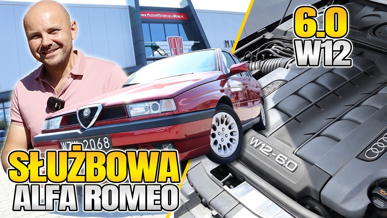 Dostałem NAJLEPSZE AUTO SŁUŻBOWE na ŚWIECIE Alfa Romeo 155 | Ford Escort Kabriolet | Audi A8 D3 W12