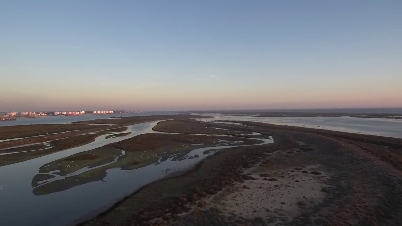 Volando Mi Drone 4k en Isla  Saltés