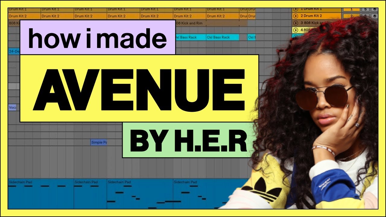 BEHIND THE BEAT for Avenue by H.E.R. prod by @lophiile