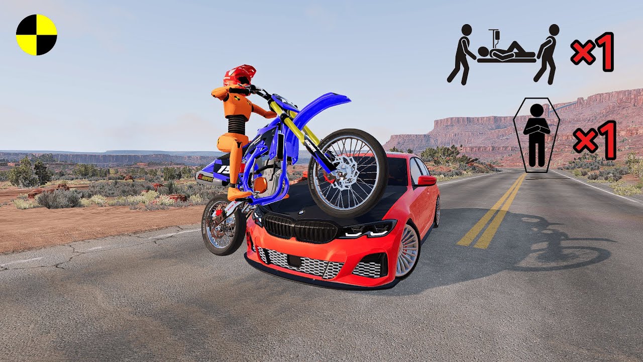 Realistic High-Speed Car Crashes in BeamNG.drive #51 | Ultra Detailed Crash Compilation