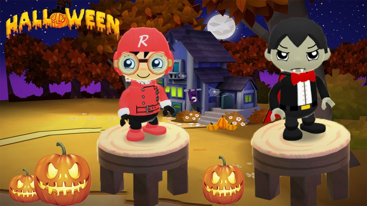 Tag with Ryan - Halloween Update | Vampire Ryan Costume | Red Ryan -All Characters Unlocked gameplay