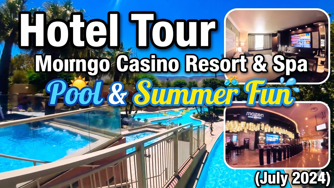 Hotel Tour:  Morongo Casino Resort & Spa | Pool & Summer Fun (July 2024)