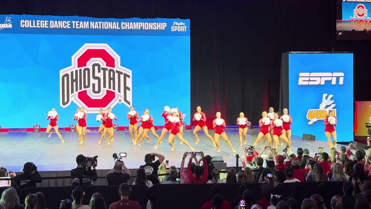 Ohio State University Dance Team Pom 2025