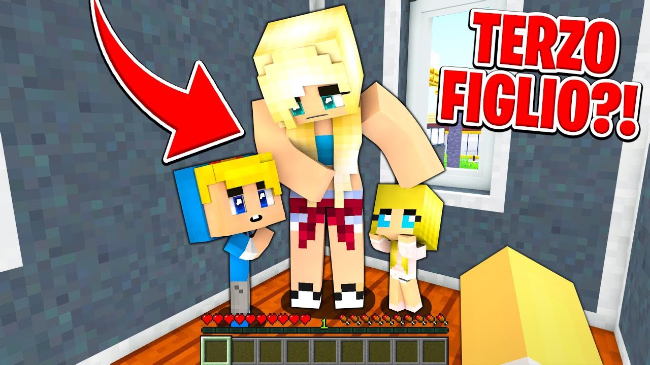 DOLCETTA ASPETTA UN ALTRO BAMBINO?! - Minecraft FAMIGLIA #1