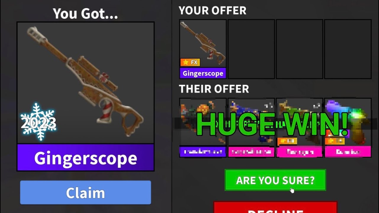 WHAT DO PEOPLE OFFER FOR GINGERSCOPE!?