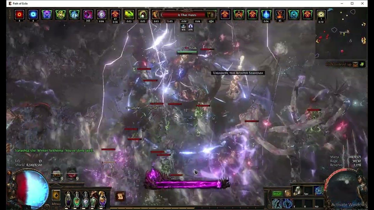 hierophant kinetic blast of clustering breach 3.28 path of exile