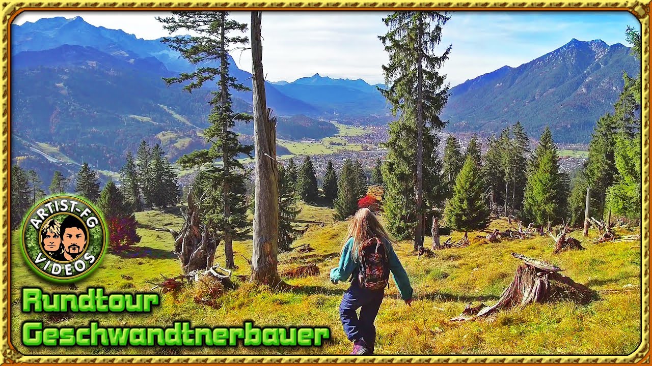 Rundtour am Wank. Bis Geschwandtnerbauer und zurück. 10.2021.