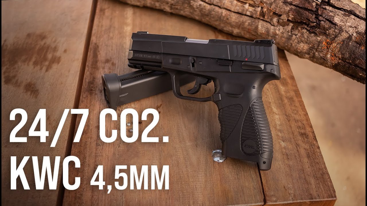 REVIEW: Pistola de Pressão CO2 KWC 24/7 Blowback