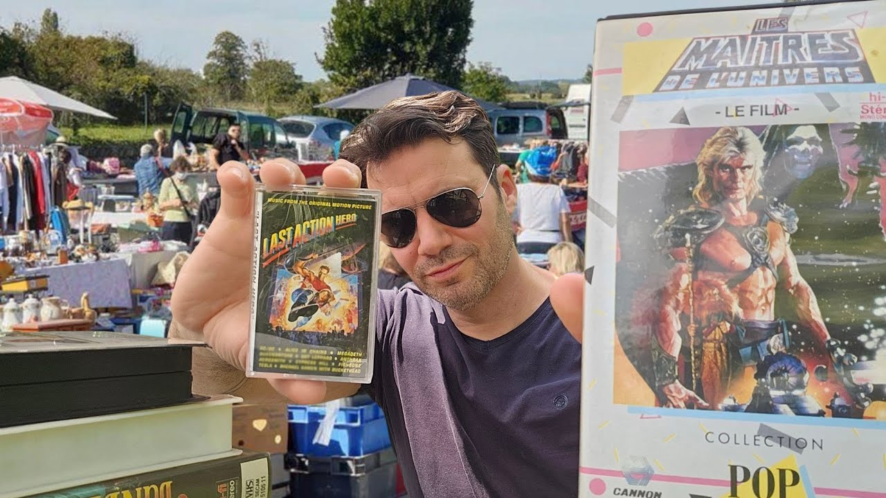 LES ACHATS VIDE GRENIER VHS K7 MAGAZINE #vhs #videgrenier