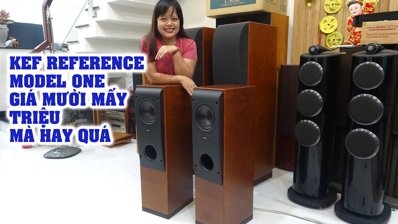 dựng tóc gáy với loa HI END Anh chỉ mười mấy triệu TANNOY REFERENCE MODEL ONE đồng trục