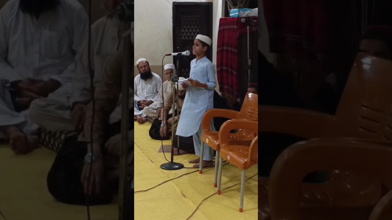 طالب علم زبیر گل بن اول گل کی بہترین انداز میں بیان۔۔