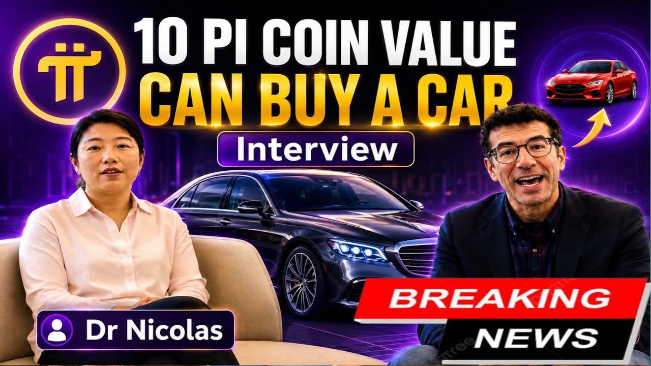 🚨 Dr Nicolas Kokkalis Interview: Can 10 Pi Coins Really Buy a Car? | Pi Network Update 2026