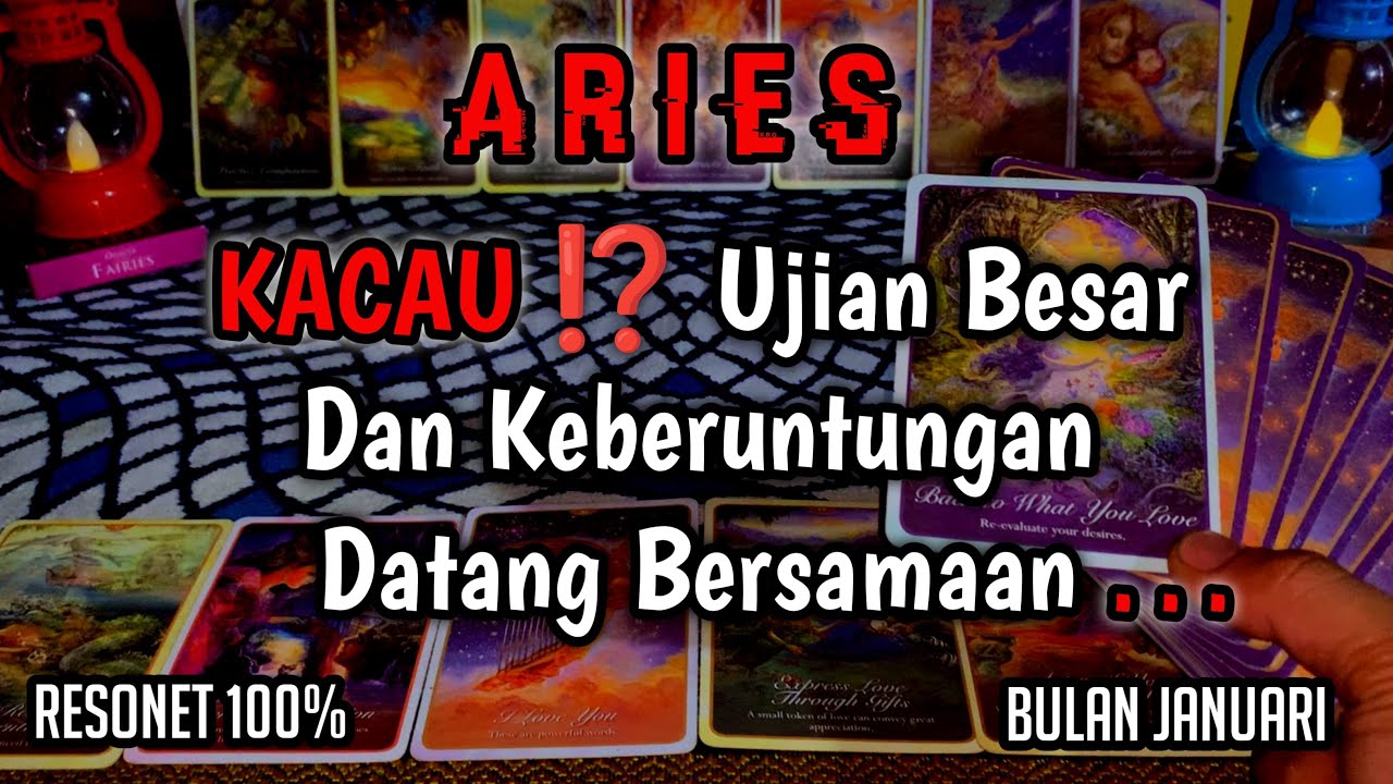ARIES ♈️ KACAU ⁉️ Ujian Besar Dan Keberuntungan Datang Bersamaan