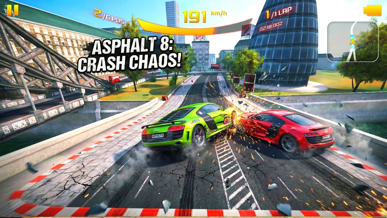 300 KM/H CRASH! 😱 Asphalt 8: Crash Chaos Gameplay | Xtreme Hyper