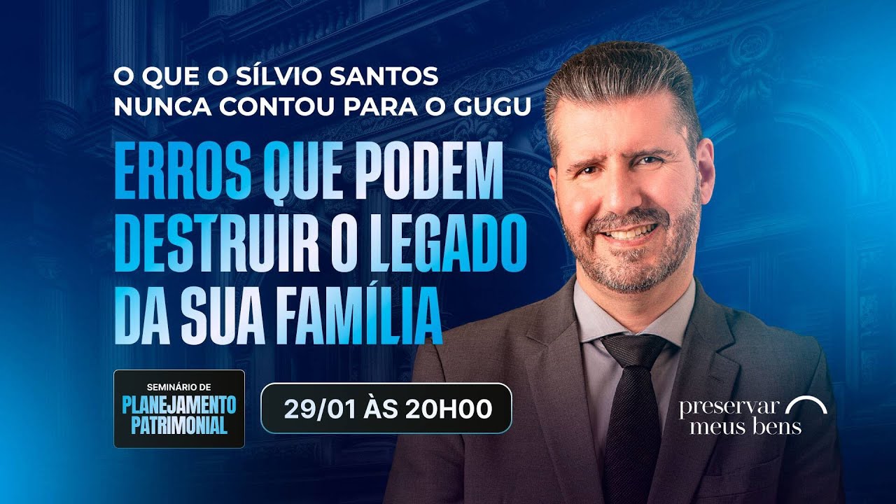 O QUE O SÍLVIO SANTOS NUNCA CONTOU PARA O GUGU - Erros que podem destruir o legado da sua família