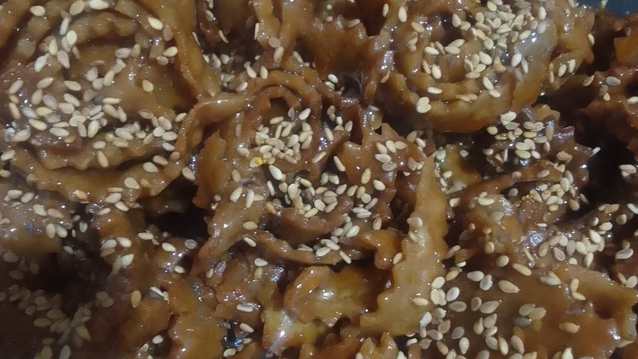 طريقة تحضير  شباكية  مغربية  بدون دقيق ابيض بدون غلوتين #بدون غلوتين #طبخ #حساسية القمح #السيلياك 