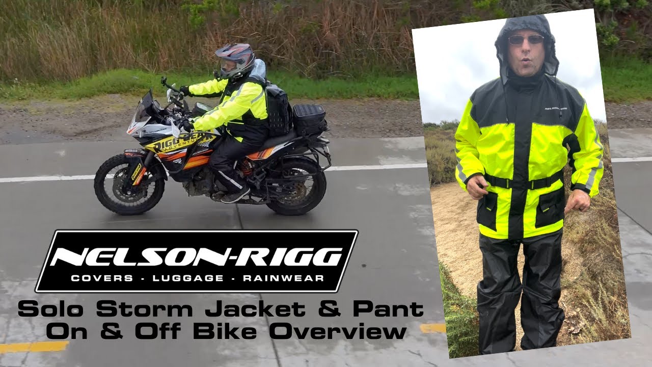 Nelson Rigg SSJ Solo Storm Waterproof Jacket and Pants Detailed Breakdown