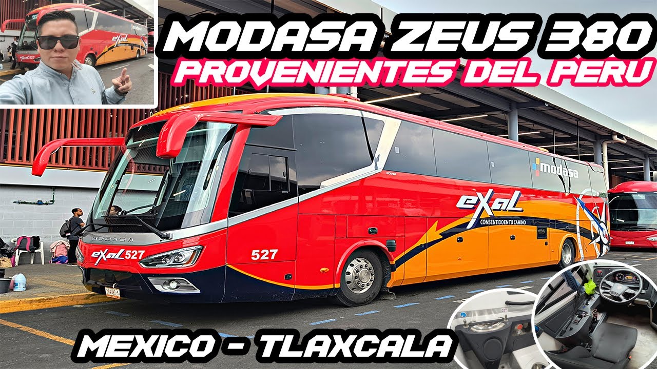 CONOCE los MAS NUEVOS y CURIOSOS autobuses MODASA ZEUS de EXAL que LLEGARON del PERÚ. I Busoolero MX