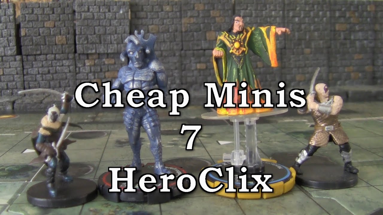 Cheap Miniatures For D&D 7 - Heroclix