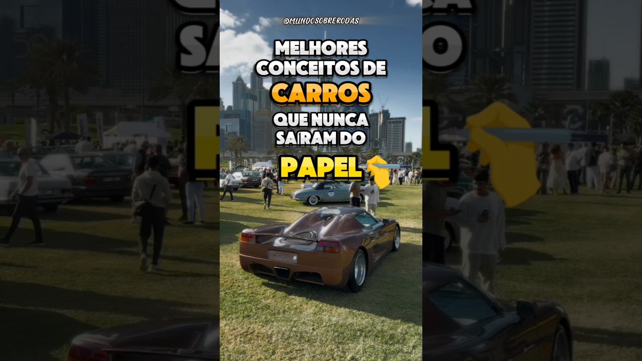 OS MELHORES CONCEITOS DE CARROS QUE INFELIZMENTE NUNCA SA&Iacute;RAM DO PAPEL! 😢✍️💥 #carros #conceito #fy