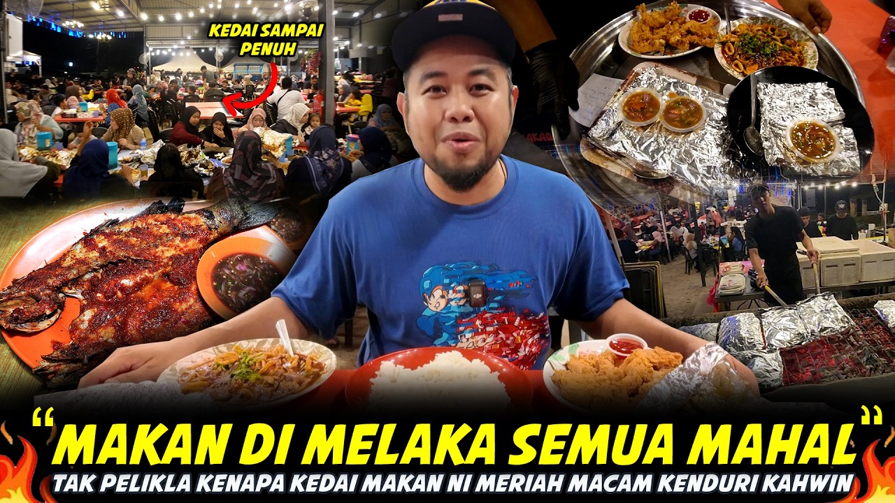 BAKAR LEBIH 300 KILO IKAN SETIAP HARI..Padah Jual HARGA PALING MURAH DI MELAKA..DAPOR IJAN TERBAKAQ