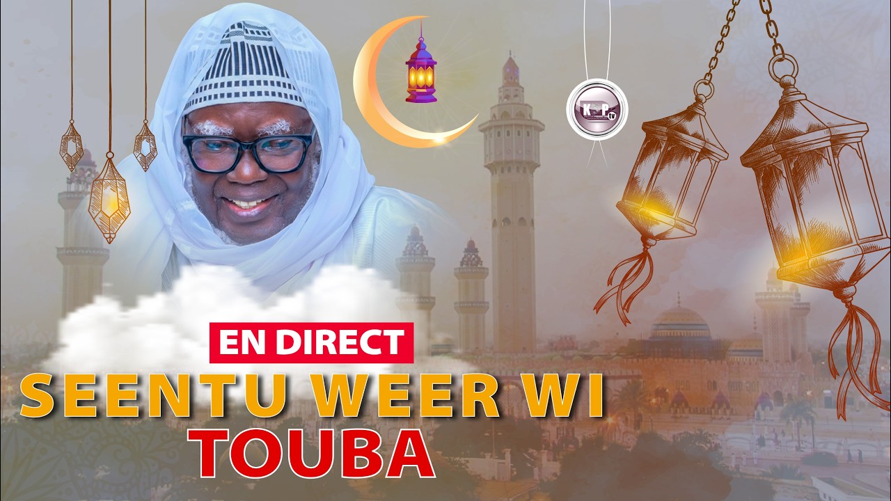 🔴En Direct Touba Seentu Weerou Koor &agrave; la Grande Mosqu&eacute;e de Touba (18 F&eacute;vrier 2026)