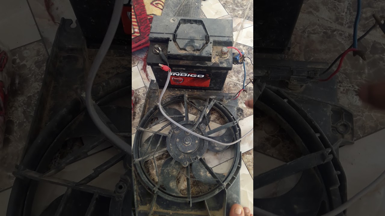 عملي ربط كتف مروحة Connect the fan