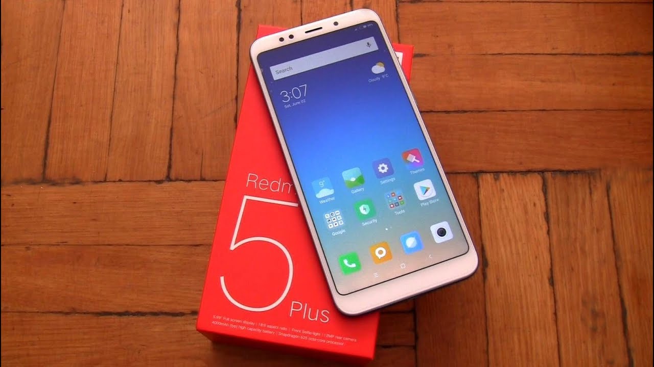 XIAOMI Redmi 5 Plus unboxing