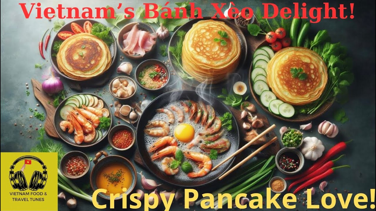 Crispy Pancake Love (Bánh Xèo) – Discover Vietnam’s Iconic Street Food!
