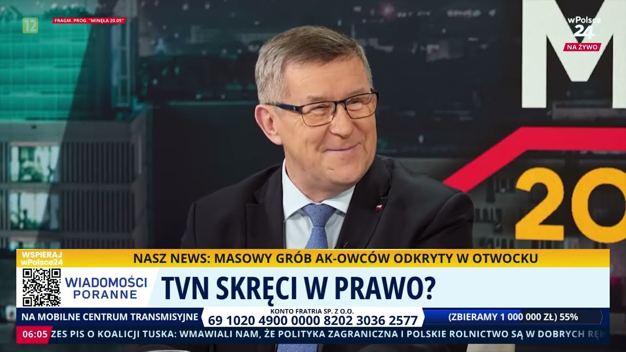 TVN skręca w prawo? Wiadomości Poranne cz.1