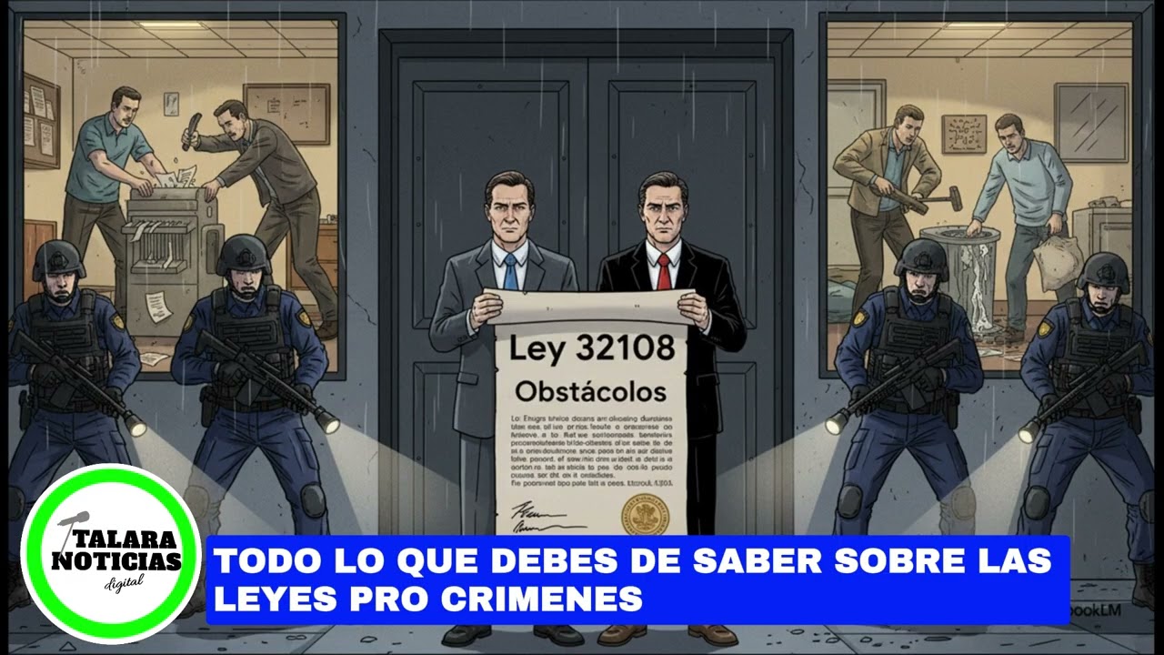 &iexcl;Las 8 Leyes 'Pro-Crimen' que Indignan a Per&uacute;! Todo lo que Debes Saber: Benefician a Delincuentes
