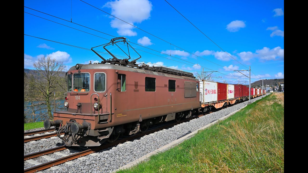 Bahnverkehr März 2024: BLS Re425, Beacon Vectron, SBB Re620, Re420, Re484, Domino, SOB Traverso