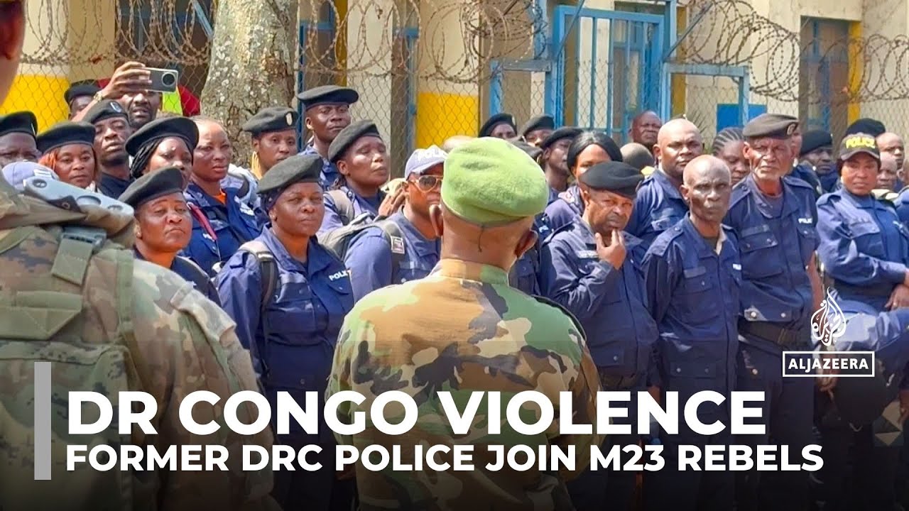 Former DRC police join M23 as rebels advance, while Lubero residents fear imminent attack