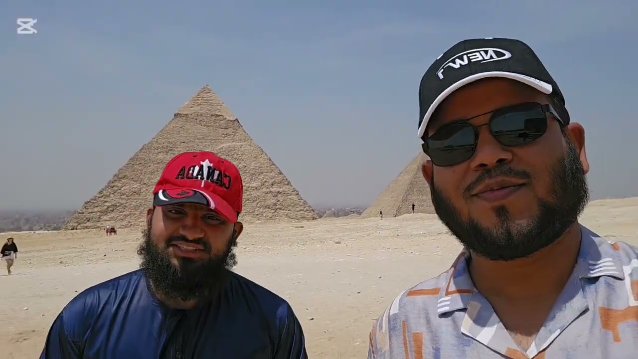 Great pyramid of Giza Egypt.মিশরের গিজার গ্রেট পিরামিড।