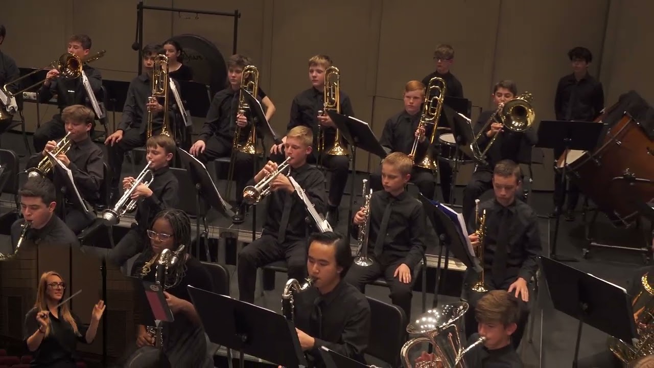 Cedar Park Middle School Symphonic Band 23-24 - His Honor by Henry Filmore