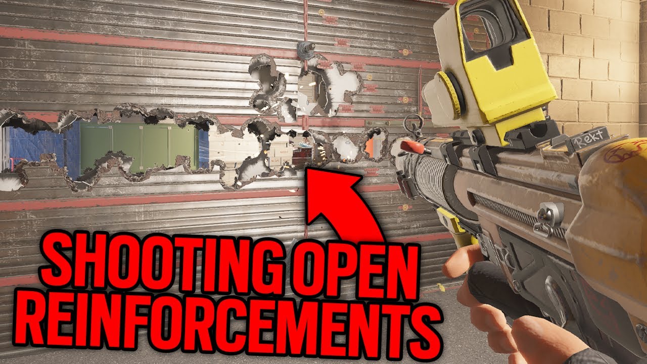 Cheaters Can BREAK REINFORCEMENTS With GUNS... Again