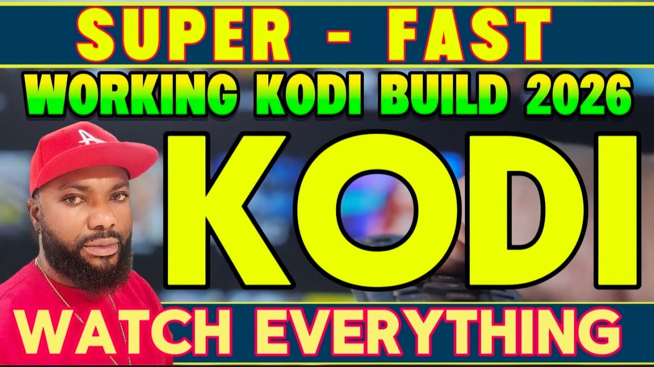 🔥 SUPER FAST WORKING KODI BUILD 2026 | NO BUFFERING, WATCH EVERYTHNG!
