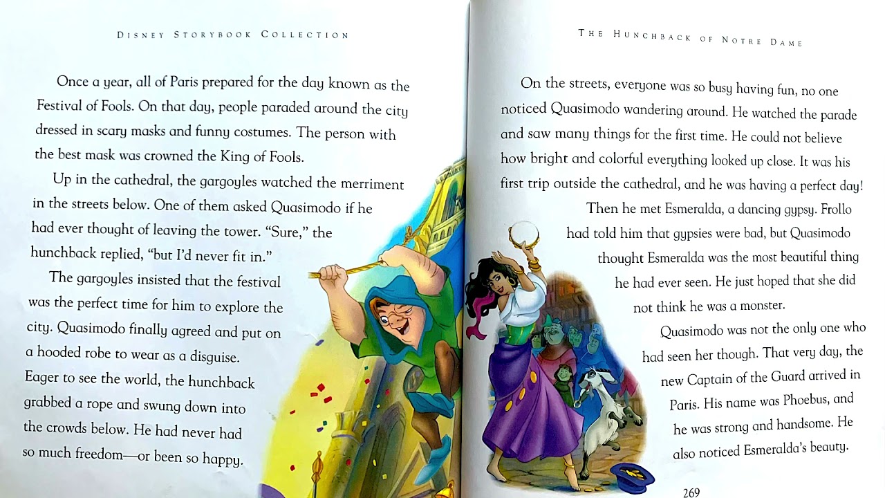Reading The Hunchback of Norte Dame