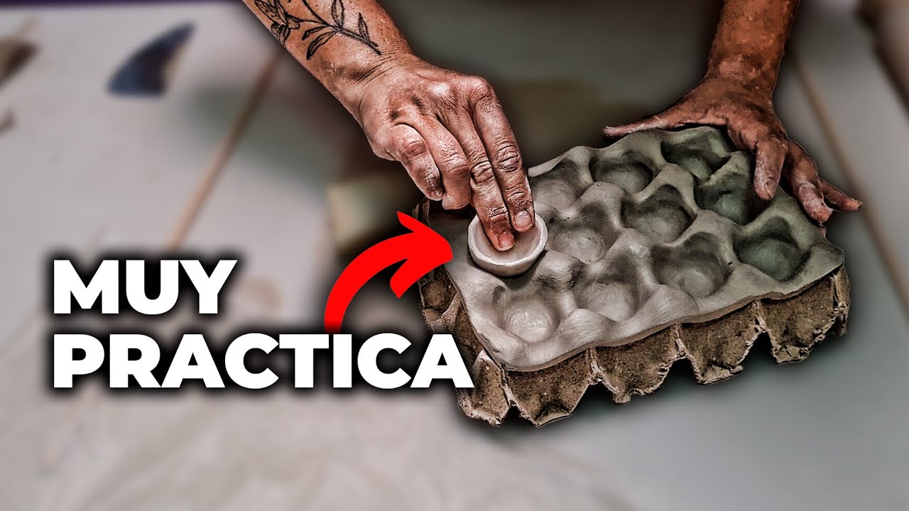 HUEVERA de CERAMICA: aprende a hacerla en menos de 7 minutos